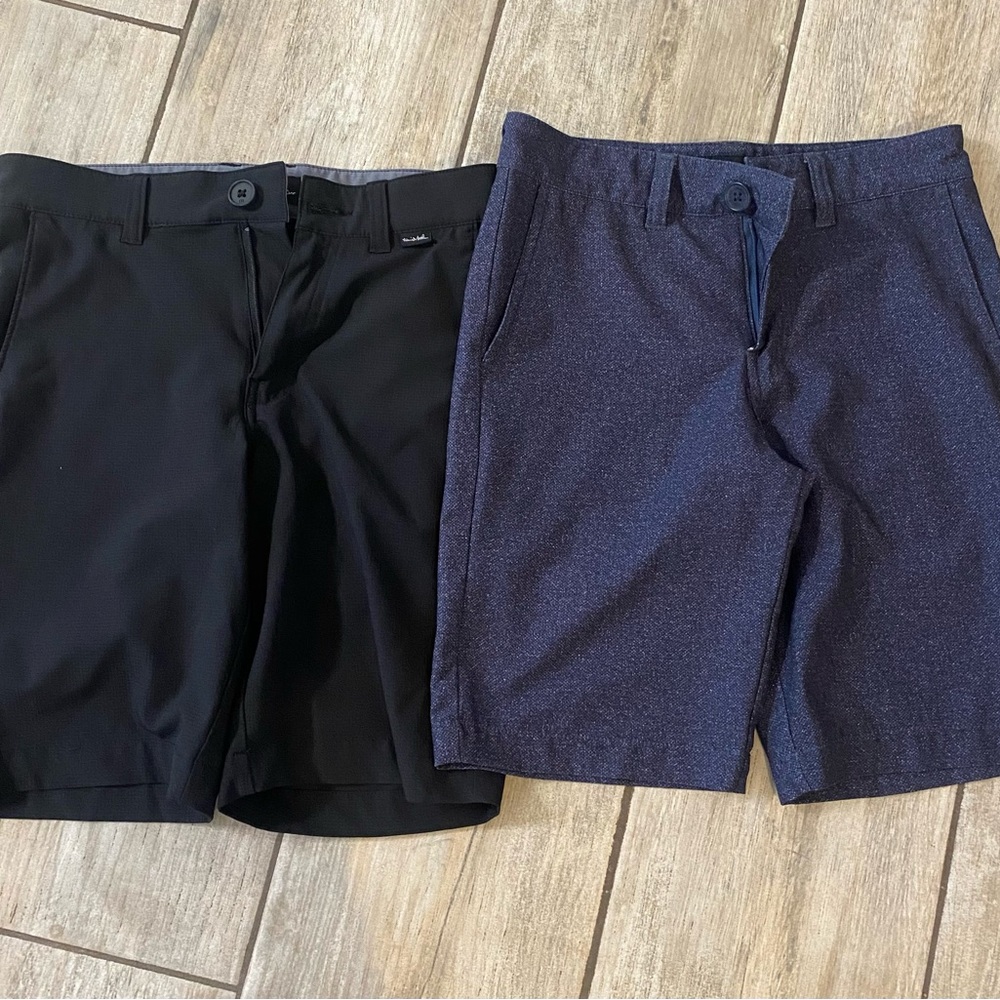Youth 10 Black and Blue Shorts